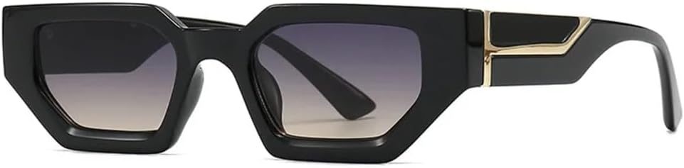 Винтажные модные солнцезащитные очки неправильной формы для женщин и мужчин, роскошные солнцезащитные очки в маленькой оправе, защита от ультрафиолета UV400 TYUVIVO, Black Purple Tea
Винтажные модные солнцезащитные очки неправильной формы для женщин и мужчин, роскошные солнцезащитные очки в маленькой оправе, защита от ультрафиолета UV400 TYUVIVO, Black Purple Tea