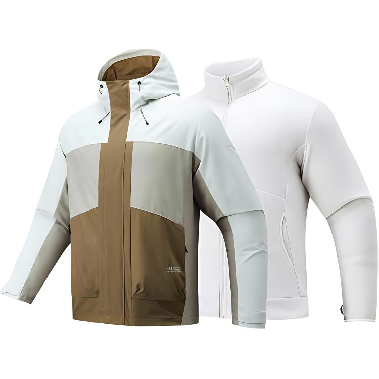 ANTA Куртка мужская уличная коллекция овсяно-серый грязь/абрикосово-коричневый, Wheat Grain Gray/Plaster/Date Paste Brown
ANTA Куртка мужская уличная коллекция овсяно-серый грязь/абрикосово-коричневый, Wheat Grain Gray/Plaster/Date Paste Brown