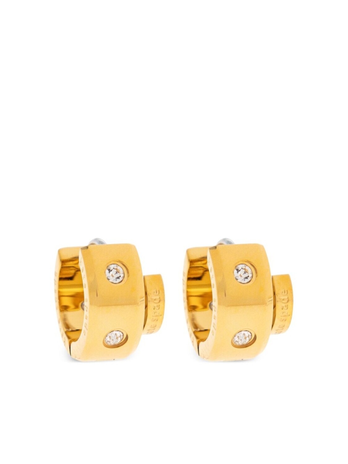 Kate Spade серьги-кольца с кристаллами, золотой
Kate Spade серьги-кольца с кристаллами, золотой