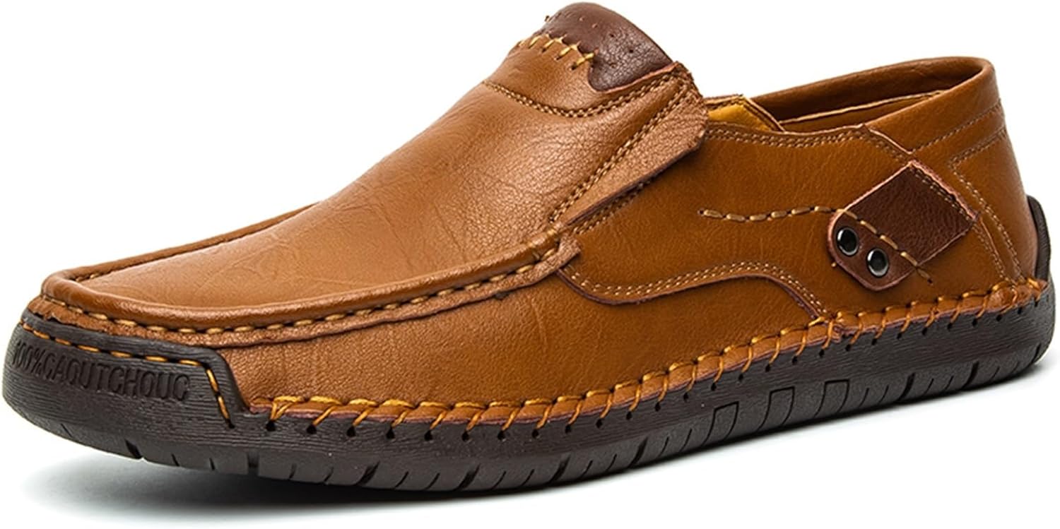 Мужские слипоны из ортопедической кожи, повседневные лоферы с поддержкой свода стопы, удобные легкие обувь для ходьбы на улице, и повседневного ношения Generic, светло-коричневый
Мужские слипоны из ортопедической кожи, повседневные лоферы с поддержкой свода стопы, удобные легкие обувь для ходьбы на улице, и повседневного ношения Generic, светло-коричневый