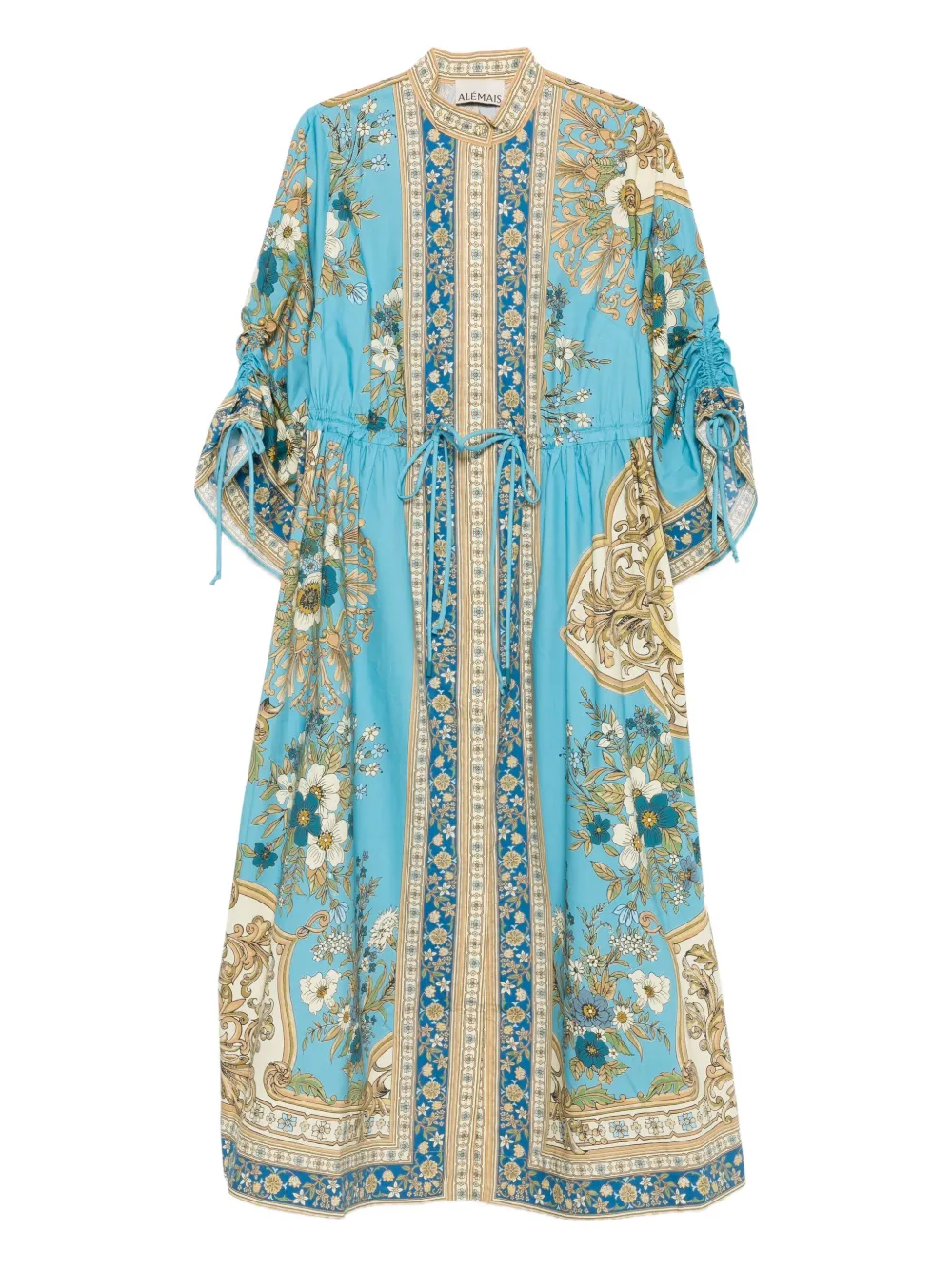 Платье миди Cassie Pool с кулиской и принтом ALEMAIS, синий
Платье миди Cassie Pool с кулиской и принтом ALEMAIS, синий