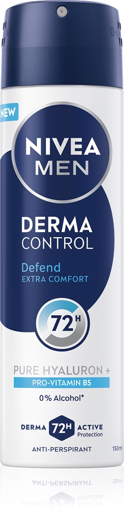 Спрей-Антиперспирант Men derma control defend для мужчин Nivea, 150 мл
Спрей-Антиперспирант Men derma control defend для мужчин Nivea, 150 мл