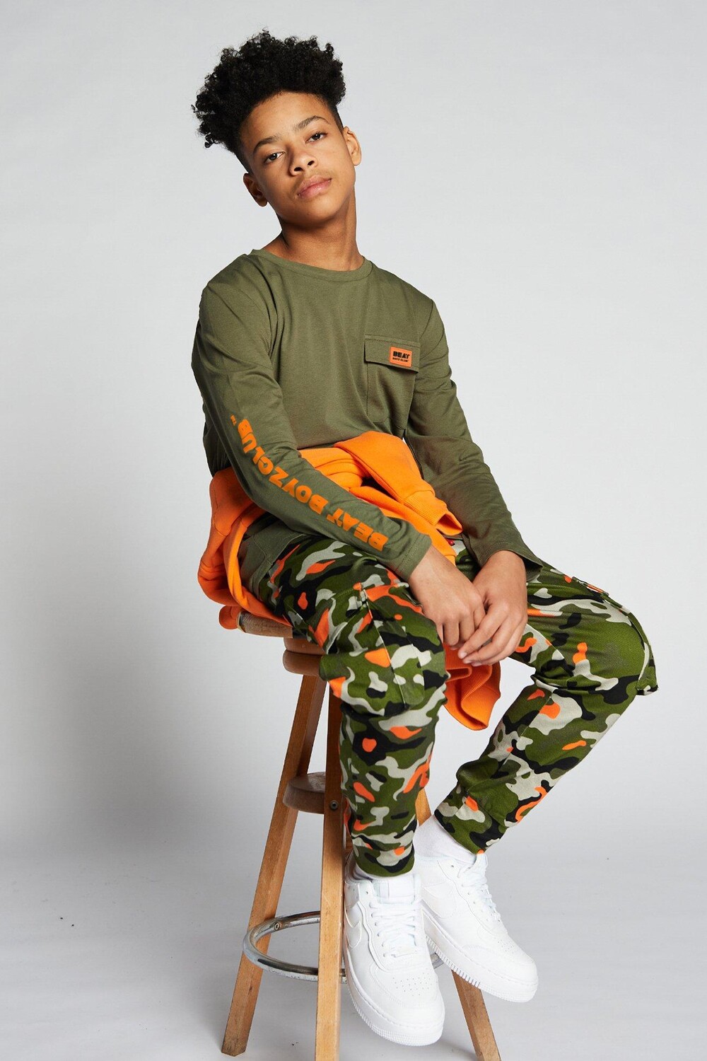 Хлопковая футболка Boardy с длинными рукавами Beat Boyz Club, хаки
Хлопковая футболка Boardy с длинными рукавами Beat Boyz Club, хаки