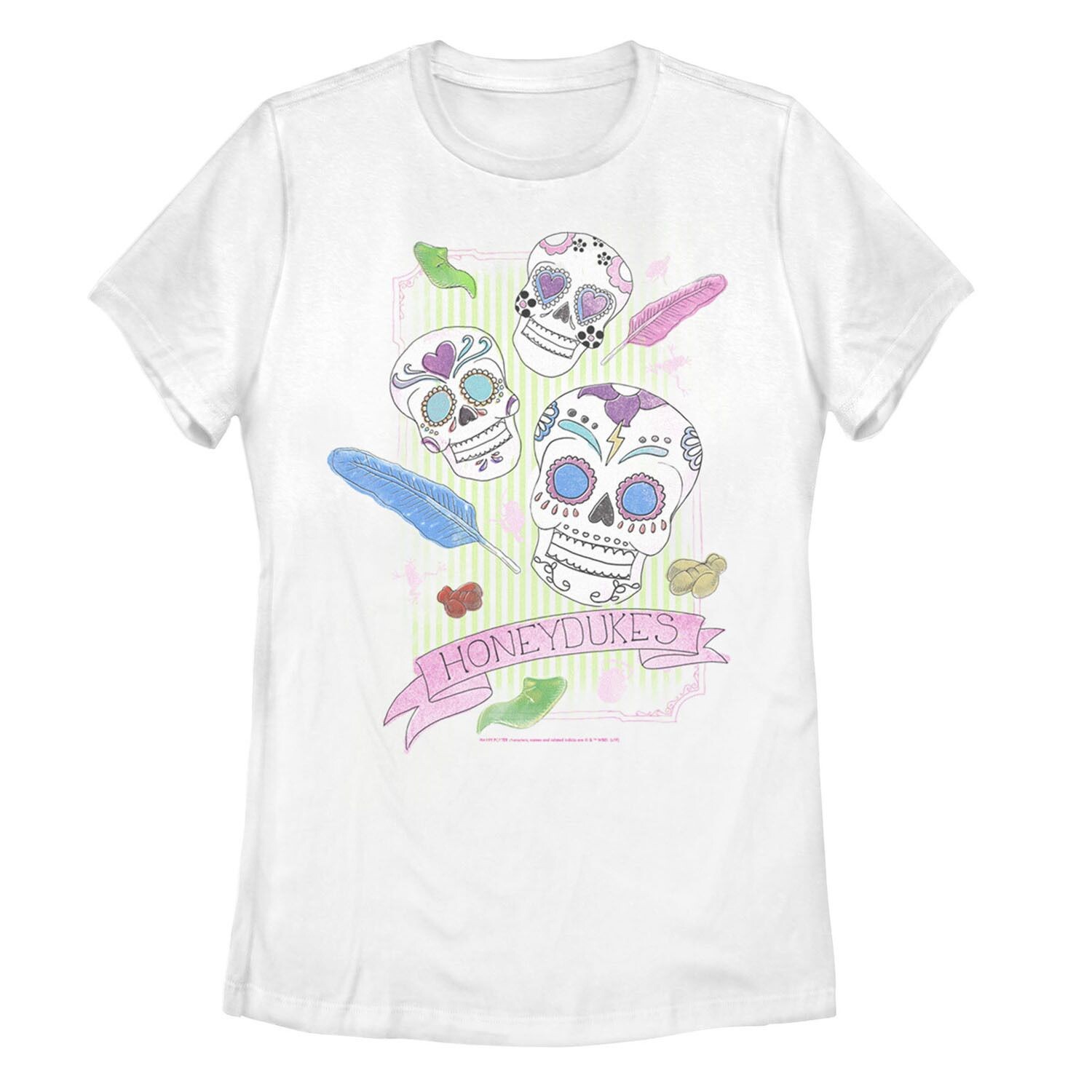 Футболка с сахарными черепами «Гарри Поттер» для юниоров Honey Dukes Licensed Character
Футболка с сахарными черепами «Гарри Поттер» для юниоров Honey Dukes Licensed Character