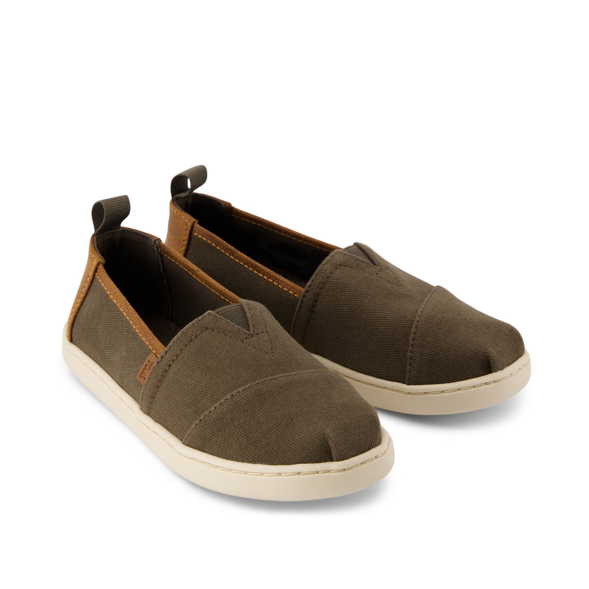 Детские туфли Alpargata Olive Vintage Twill TOMS Shoes
Детские туфли Alpargata Olive Vintage Twill TOMS Shoes