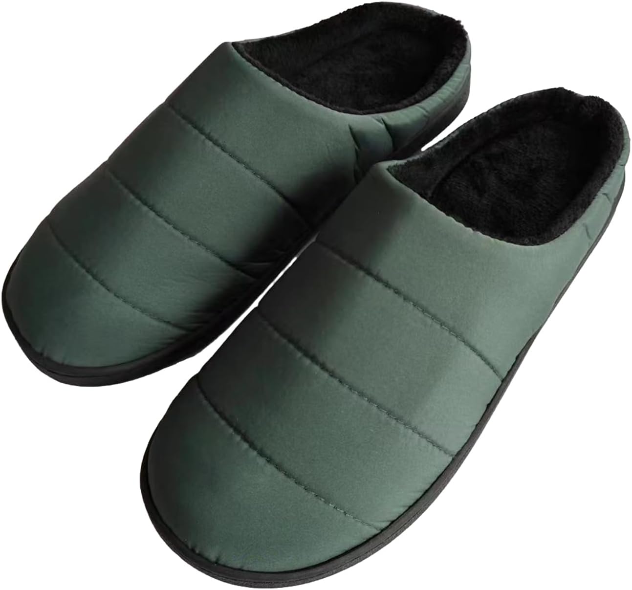 Домашние тапочки FUNCOS для женщин и мужчин, водонепроницаемые, с утеплителем, зимние, с флисовой подкладкой, зеленый
Домашние тапочки FUNCOS для женщин и мужчин, водонепроницаемые, с утеплителем, зимние, с флисовой подкладкой, зеленый
