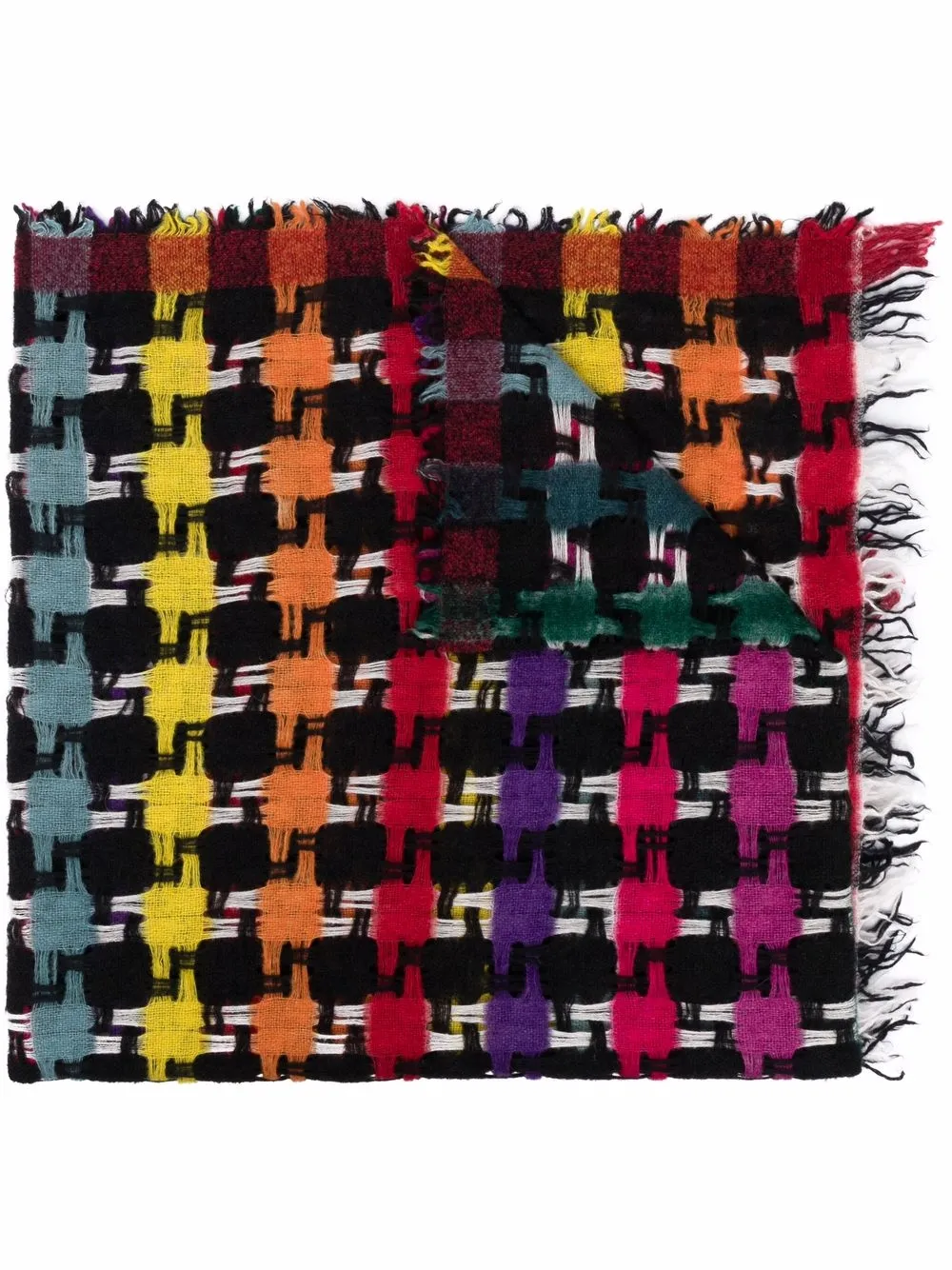 Шарф Paolina в ломаную клетку FALIERO SARTI, черный
Шарф Paolina в ломаную клетку FALIERO SARTI, черный