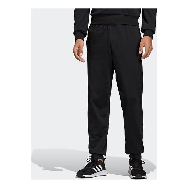 Спортивные штаны adidas E LIN T PNT SJ Casual Sports Knit Long Pants Black, черный 
Спортивные штаны adidas E LIN T PNT SJ Casual Sports Knit Long Pants Black, черный