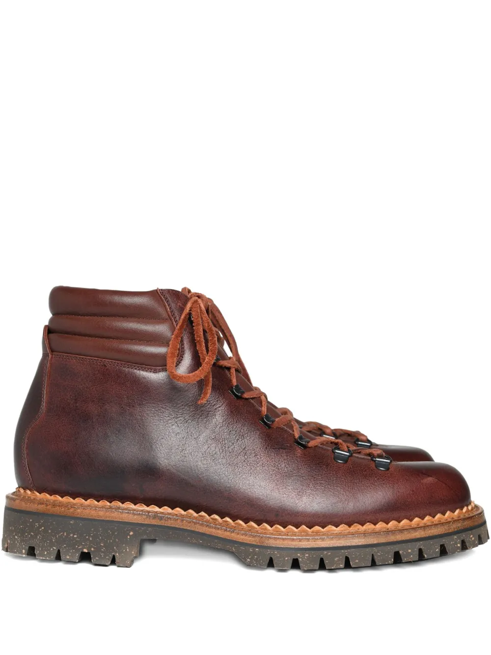 Ботинки хайкеры на шнуровке Yuketen, коричневый
Ботинки хайкеры на шнуровке Yuketen, коричневый