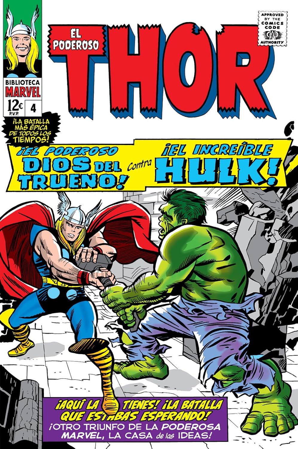 BIBLIOTECA MARVEL EL PODEROSO THOR 4. 1964-65: JOURNEY INTO MYSTERY 108-113 USA (PANINI ESPAÑA S.A.)
BIBLIOTECA MARVEL EL PODEROSO THOR 4. 1964-65: JOURNEY INTO MYSTERY 108-113 USA (PANINI ESPAÑA S.A.)
