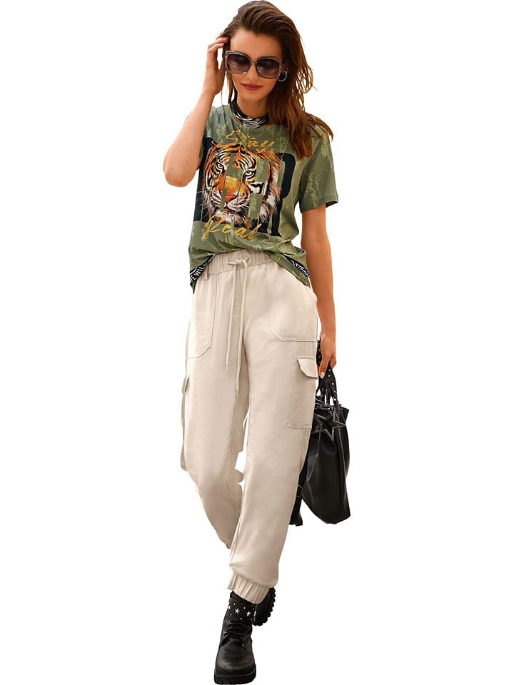 WITT WEIDEN Брюки-карго кремового цвета
WITT WEIDEN Брюки-карго кремового цвета