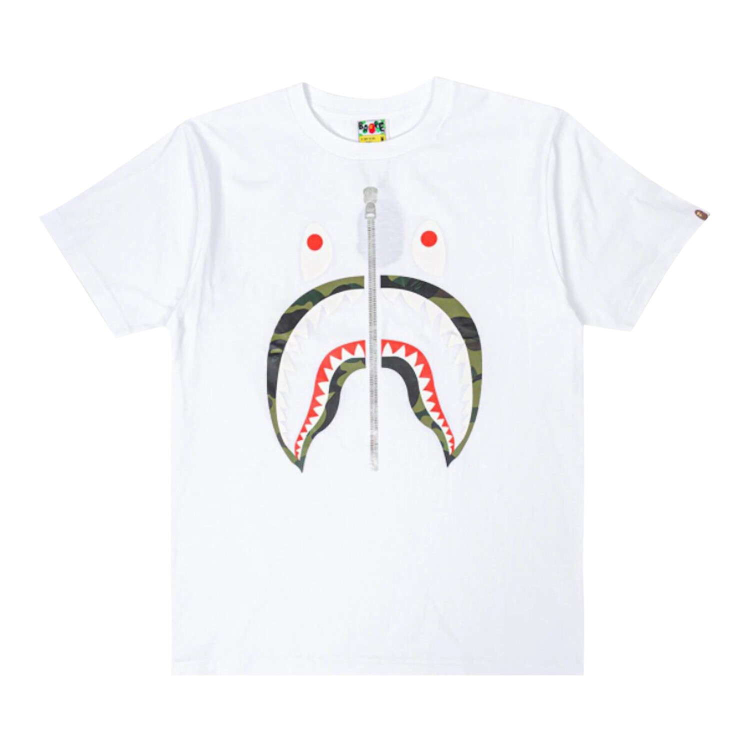 Футболка BAPE 1st Camo Shark Белый/Зеленый
Футболка BAPE 1st Camo Shark Белый/Зеленый