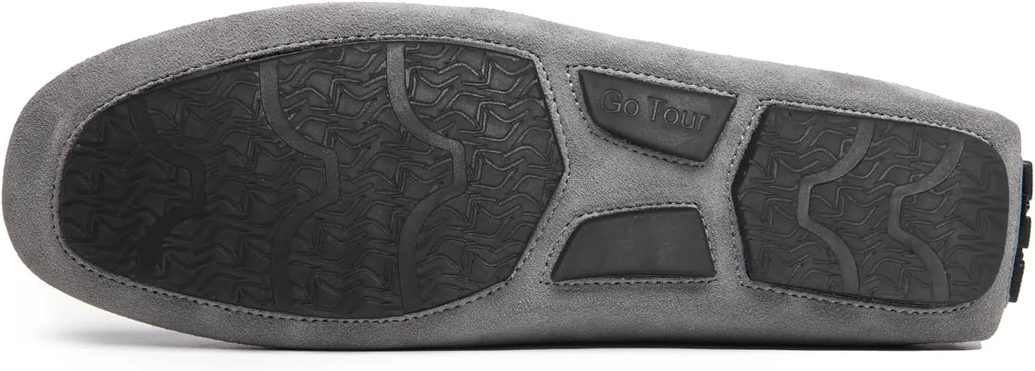 Мужские повседневные лоферы Go Tour из замши и кожи ручной работы, серый
Мужские повседневные лоферы Go Tour из замши и кожи ручной работы, серый