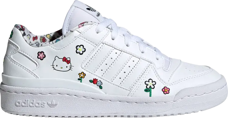 Кроссовки Hello Kitty x Forum Low J 'Floral', белый
Кроссовки Hello Kitty x Forum Low J 'Floral', белый
