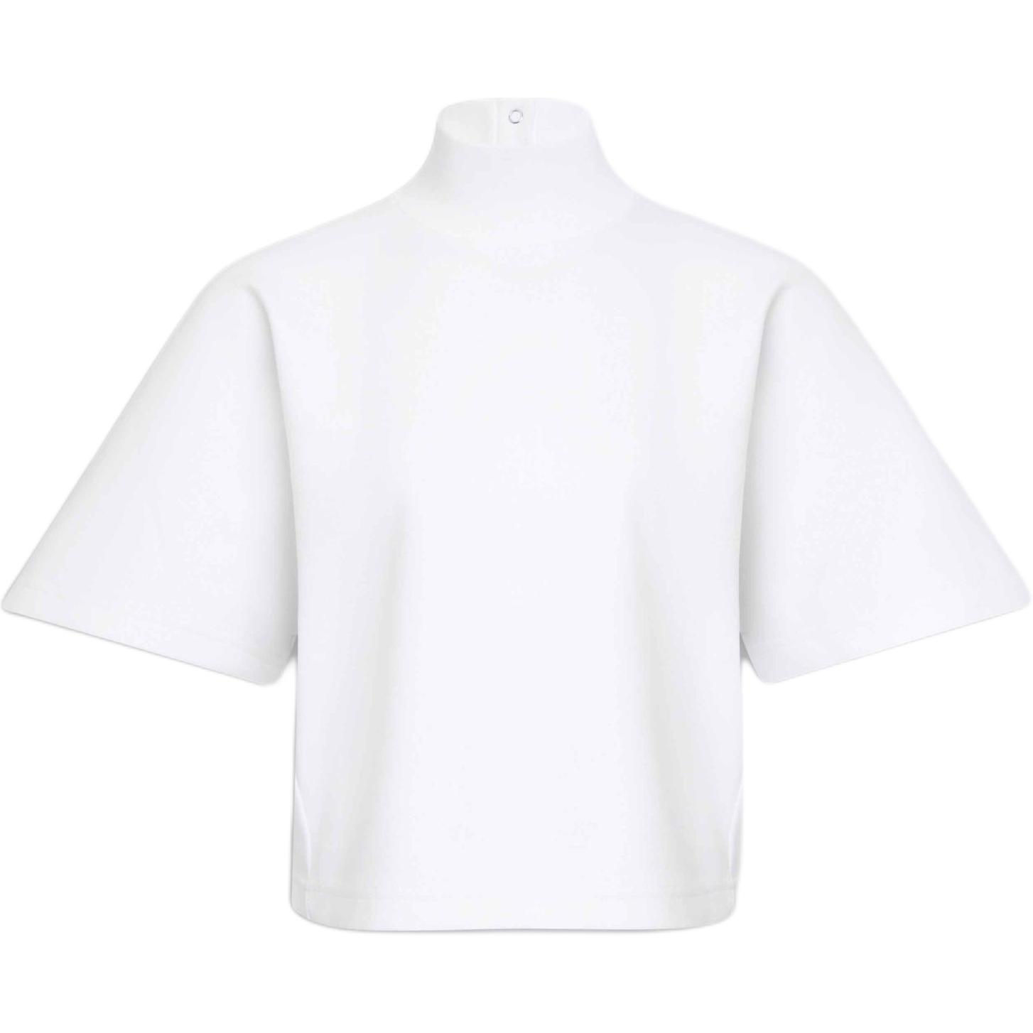 Футболка Alaïa с высоким воротником и рубчиками Alaia, белый
Футболка Alaïa с высоким воротником и рубчиками Alaia, белый