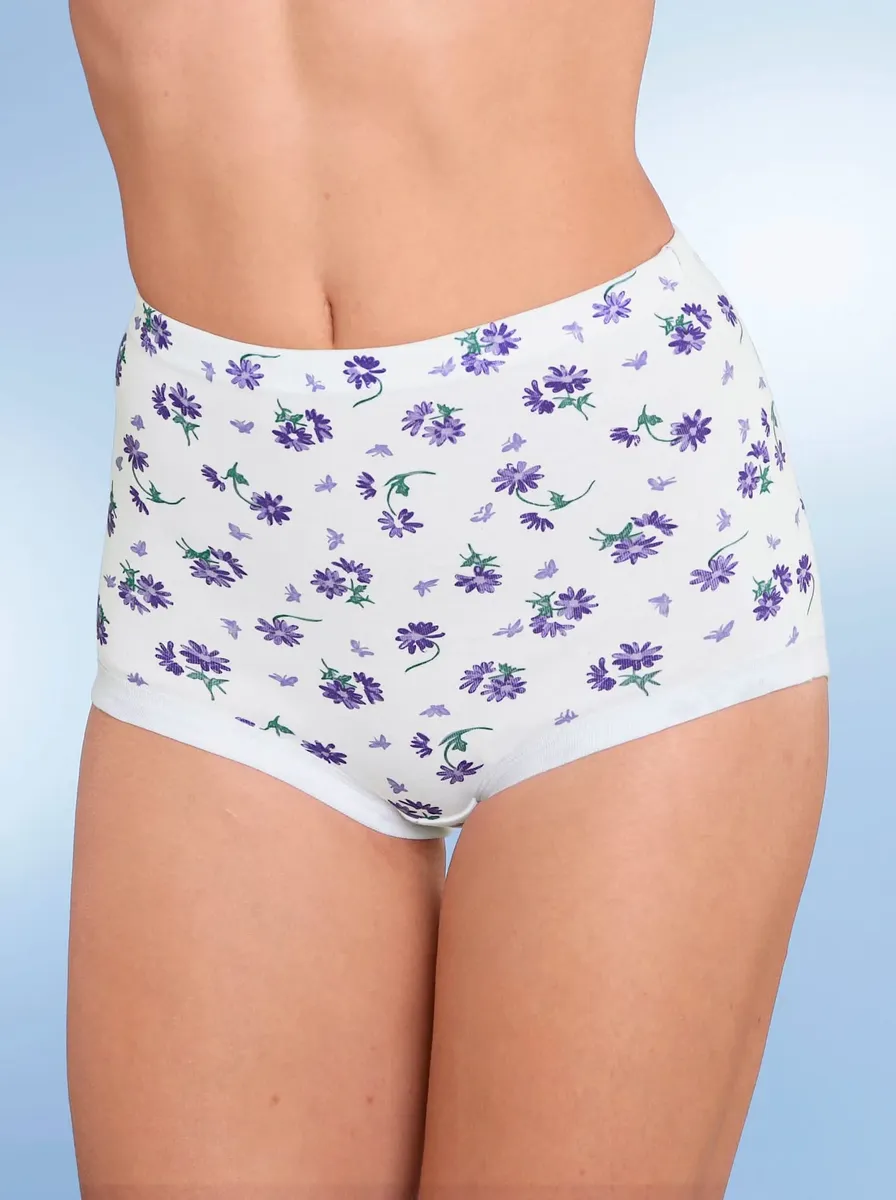 Трусики на талии (5 шт.) Wäschepur, цвет Lila-Bedruckt
Трусики на талии (5 шт.) Wäschepur, цвет Lila-Bedruckt