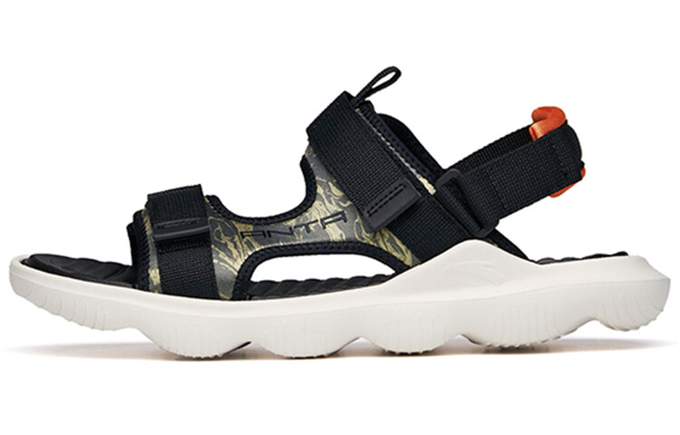 Пляжные сандалии мужские зеленые/черные Anta 
Пляжные сандалии мужские зеленые/черные Anta