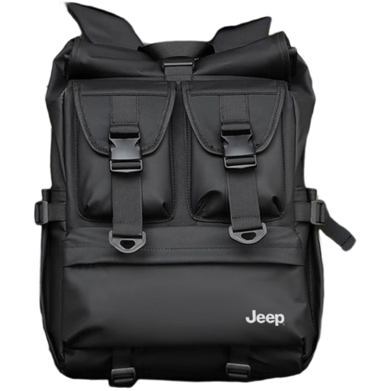 Jeep Рюкзак Oxford с кожаной пленкой мужской черный
Jeep Рюкзак Oxford с кожаной пленкой мужской черный