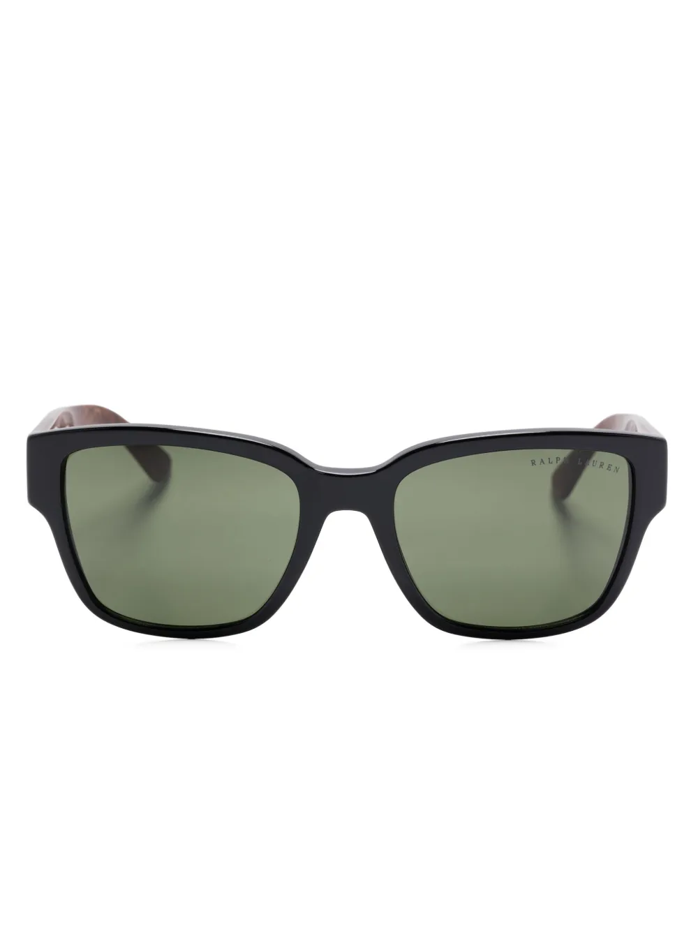 Солнцезащитные очки в прямоугольной оправе Lauren Ralph Lauren, черный 
Солнцезащитные очки в прямоугольной оправе Lauren Ralph Lauren, черный