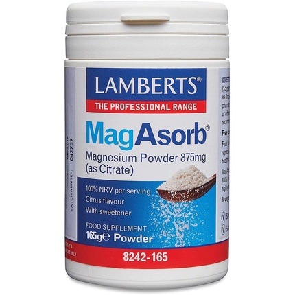 MagAsorb Powder 165g Lamberts
MagAsorb Powder 165g Lamberts