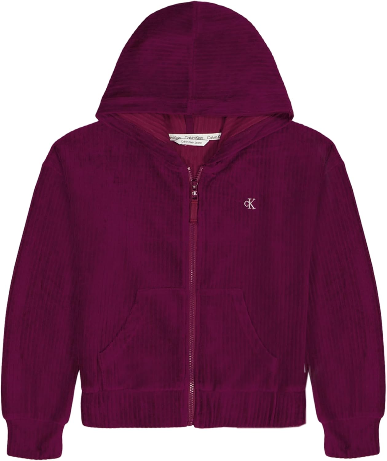 Уютная толстовка с капюшоном Calvin Klein для девочек с длинными рукавами, Rib Velour Purple Potion
Уютная толстовка с капюшоном Calvin Klein для девочек с длинными рукавами, Rib Velour Purple Potion