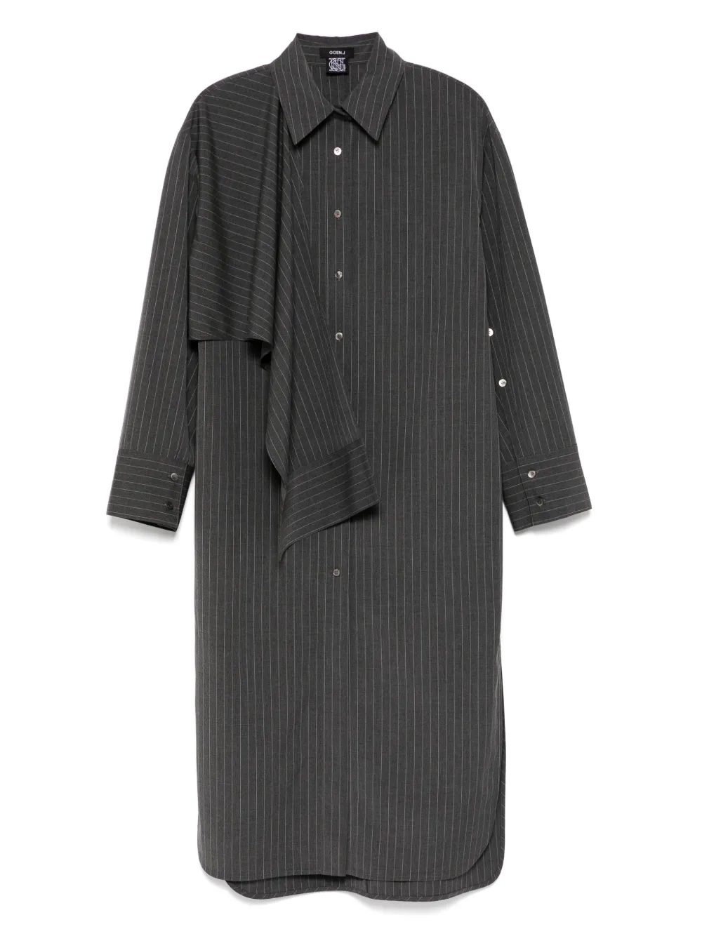 Платье с перекрученной деталью Goen.J, серый
Платье с перекрученной деталью Goen.J, серый