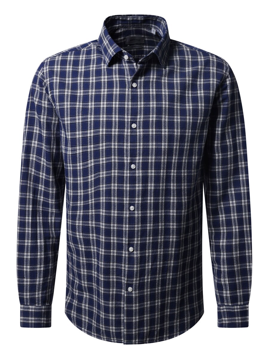 Рубашка на пуговицах классического кроя PIERRE CARDIN, темно-синий 
Рубашка на пуговицах классического кроя PIERRE CARDIN, темно-синий