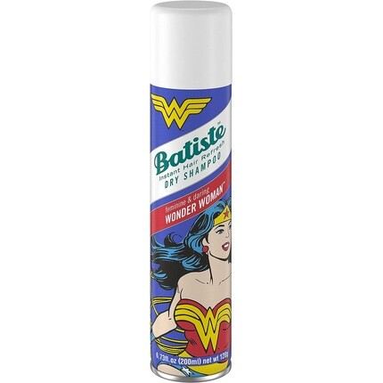 Wonder Woman Сухой Шампунь 200мл Черный, Batiste
Wonder Woman Сухой Шампунь 200мл Черный, Batiste