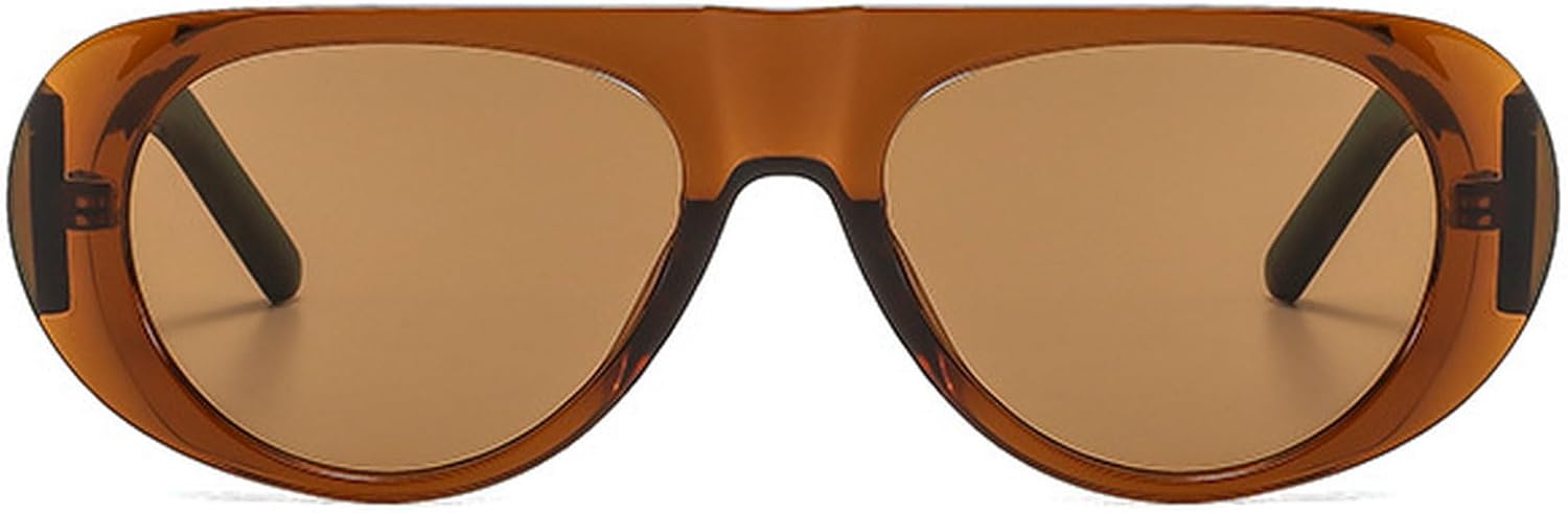 Модные солнцезащитные очки в ретро-стиле с большой оправой, мужские, с защитой от УФ-излучения, овальной формы, женские, в минималистичном стиле, очки-пилот, размер N45 mincl, Brown Green
Модные солнцезащитные очки в ретро-стиле с большой оправой, мужские, с защитой от УФ-излучения, овальной формы, женские, в минималистичном стиле, очки-пилот, размер N45 mincl, Brown Green