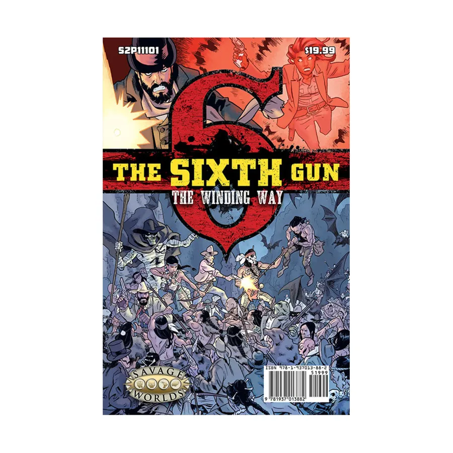 Экран Sixth Gun GM с приключением The Winding Way, The, Sixth Gun (Savage Worlds)
Экран Sixth Gun GM с приключением The Winding Way, The, Sixth Gun (Savage Worlds)