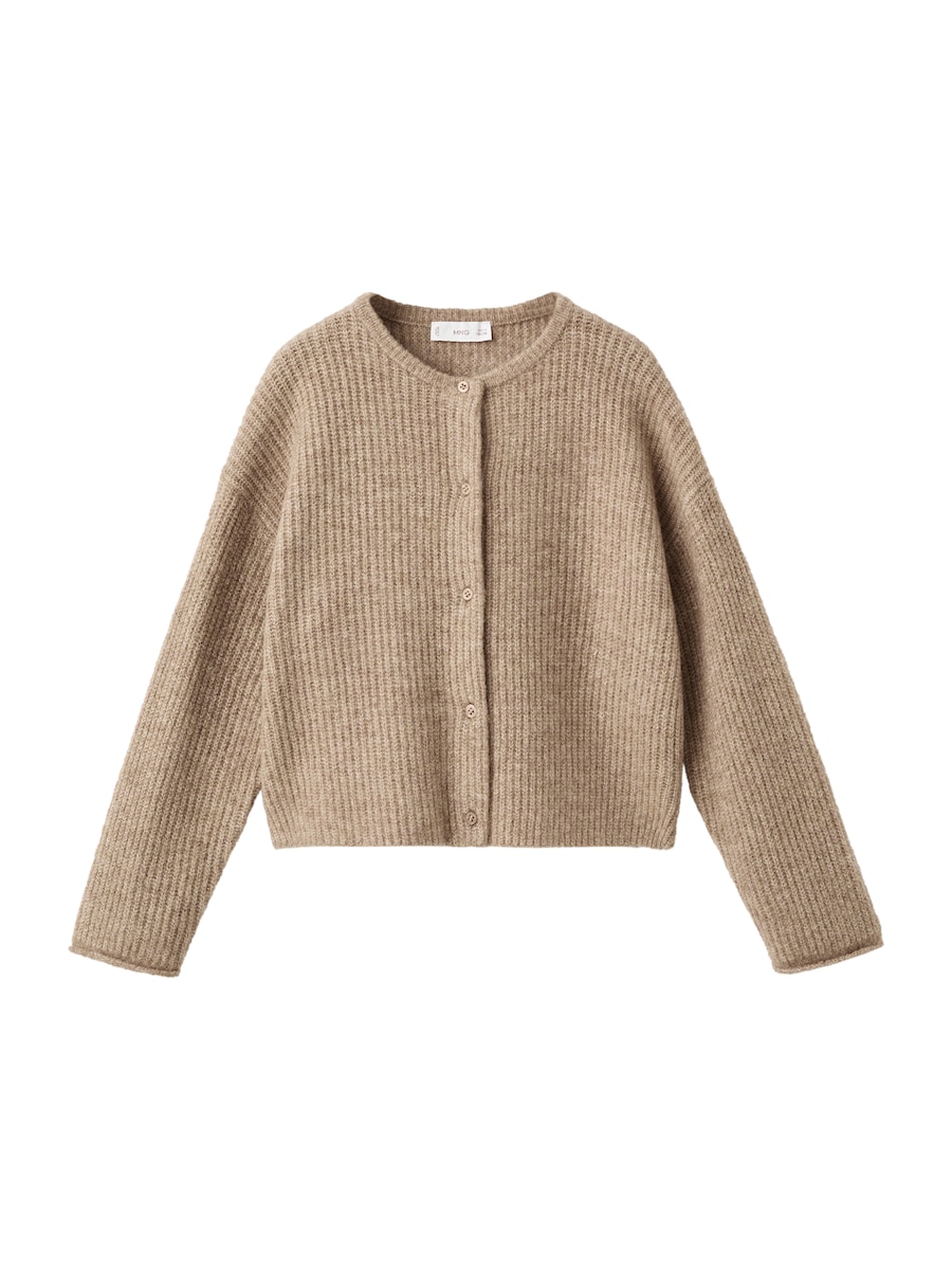 Вязаный кардиган MANGO KIDS JANINE, коричневый
Вязаный кардиган MANGO KIDS JANINE, коричневый
