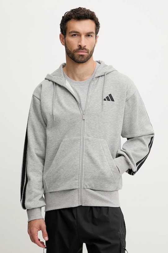 Толстовка Essentials Adidas, серый 
Толстовка Essentials Adidas, серый