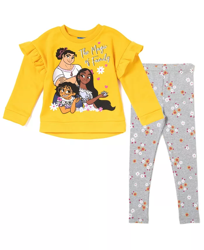 Детский комплект: флисовая толстовка и леггинсы для девочек Encanto, мультиколор
Детский комплект: флисовая толстовка и леггинсы для девочек Encanto, мультиколор