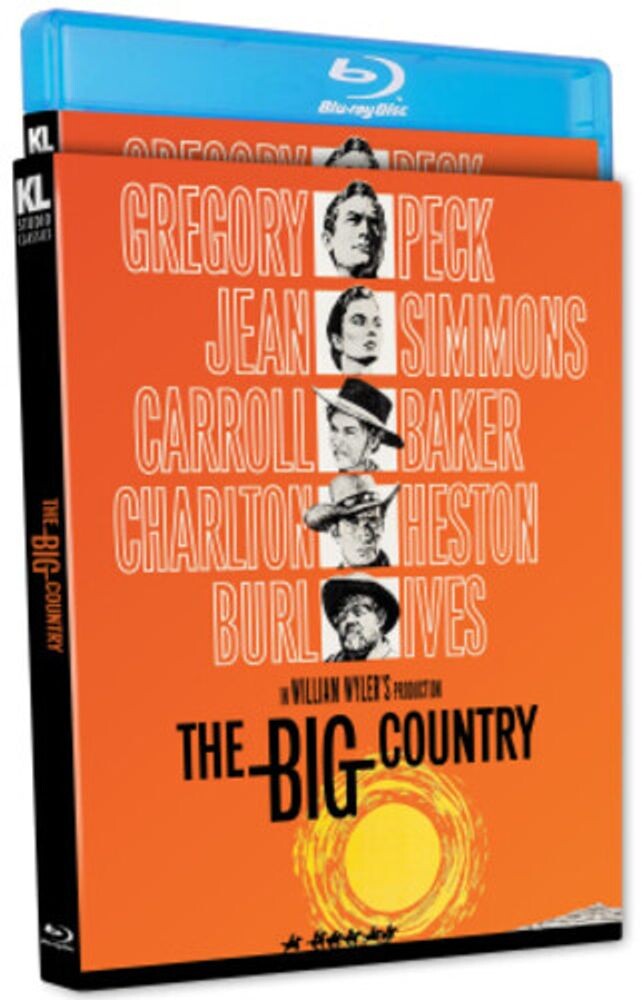 Диск Blu-ray The Big Country
Диск Blu-ray The Big Country