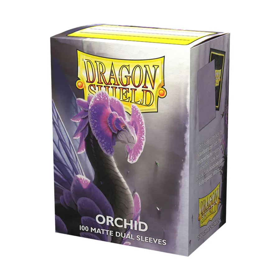 Стандартные рукава — матовая двойная орхидея (100), Dragon Shield - Card Sleeves - Standard Matte Dual
Стандартные рукава — матовая двойная орхидея (100), Dragon Shield - Card Sleeves - Standard Matte Dual