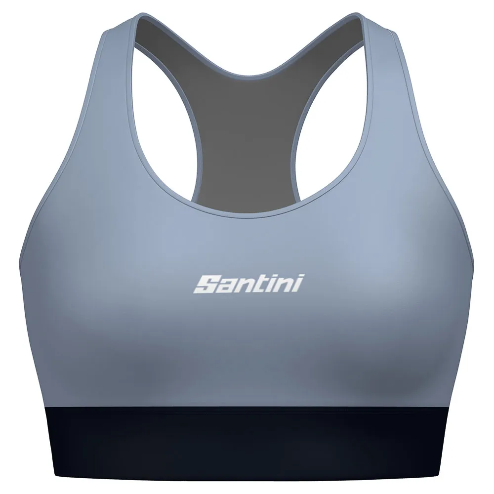 Спортивный бюстгальтер Santini Vibe sports bra, синий
Спортивный бюстгальтер Santini Vibe sports bra, синий