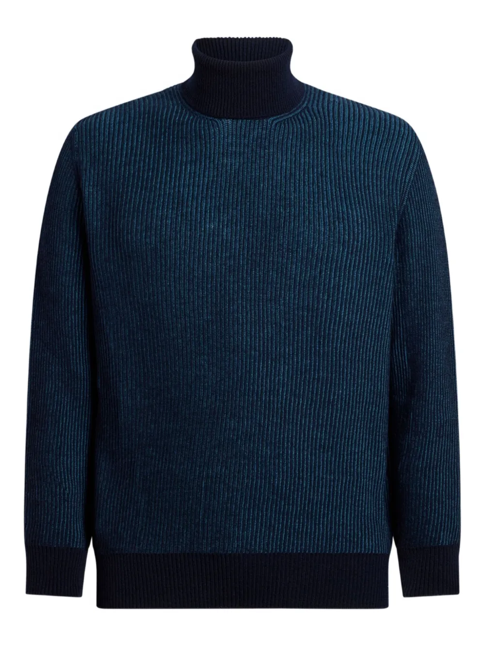 Ребристый свитер с высоким воротом ETRO, синий
Ребристый свитер с высоким воротом ETRO, синий