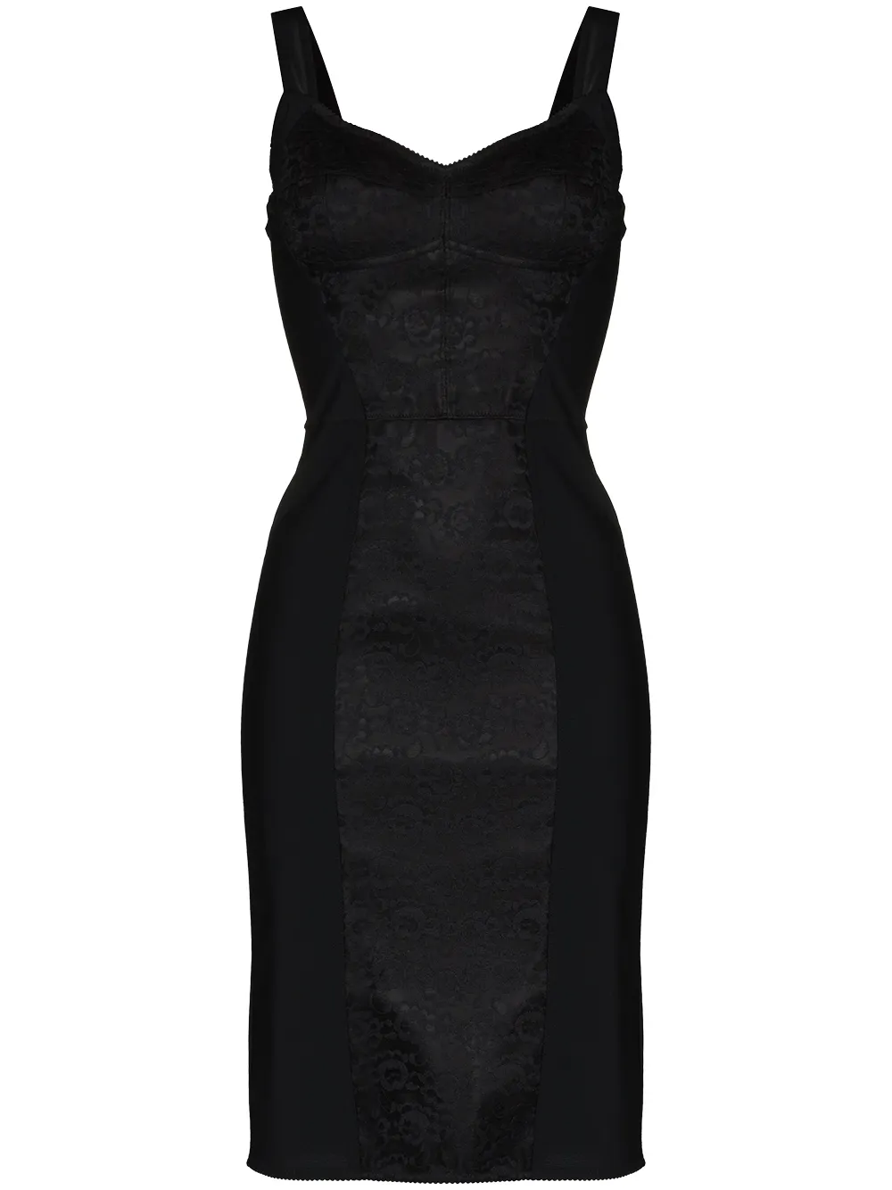 Жаккардовое платье миди с цветочным узором DOLCE & GABBANA, черный
Жаккардовое платье миди с цветочным узором DOLCE & GABBANA, черный