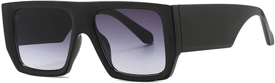 Солнцезащитные очки LVTFCO Oversized для женщин, ретро, с широкими дужками, черные, с защитой от УФ-излучения, модные солнцезащитные очки для мужчин, C2blackgrey
Солнцезащитные очки LVTFCO Oversized для женщин, ретро, с широкими дужками, черные, с защитой от УФ-излучения, модные солнцезащитные очки для мужчин, C2blackgrey