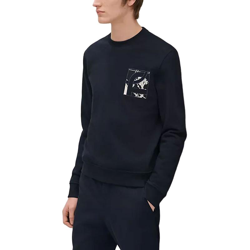 HERMES Свитшот мужской морской синий
HERMES Свитшот мужской морской синий