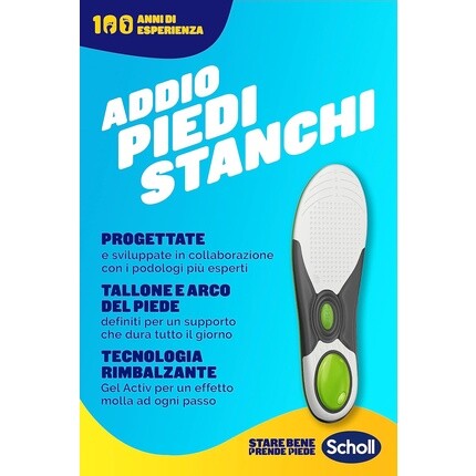 Стельки Liquiflex Everyday Comfort Shoe Technology 5 в 1, размер S 35,5-40,5 Scholl
Стельки Liquiflex Everyday Comfort Shoe Technology 5 в 1, размер S 35,5-40,5 Scholl
