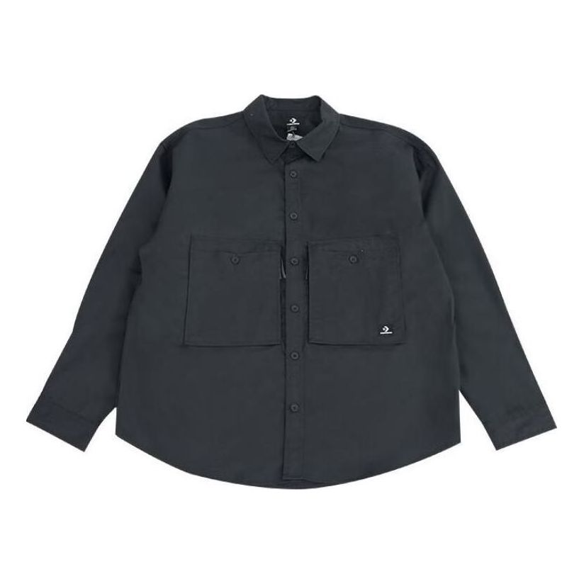 Рубашка Converse Cotton Long Sleeve Shirt 'Black'
Рубашка Converse Cotton Long Sleeve Shirt 'Black'