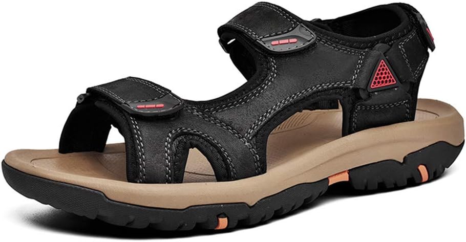 Мужские сандалии LLTMALL на открытом воздухе с ремешком, кожаные пляжные сандалии с застежкой-липучкой, черный
Мужские сандалии LLTMALL на открытом воздухе с ремешком, кожаные пляжные сандалии с застежкой-липучкой, черный