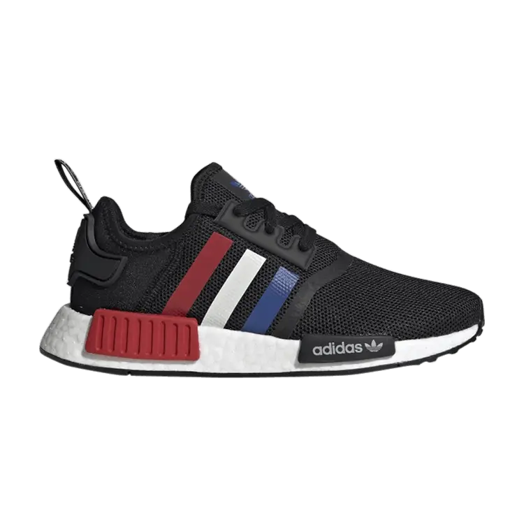 Кроссовки adidas NMD_R1 J 'Tri-Color', черный 
Кроссовки adidas NMD_R1 J 'Tri-Color', черный