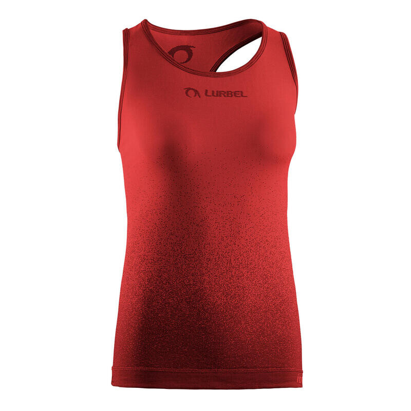 Женская уличная футболка без рукавов Lurbel Samba Singlet W, цвет rojo
Женская уличная футболка без рукавов Lurbel Samba Singlet W, цвет rojo
