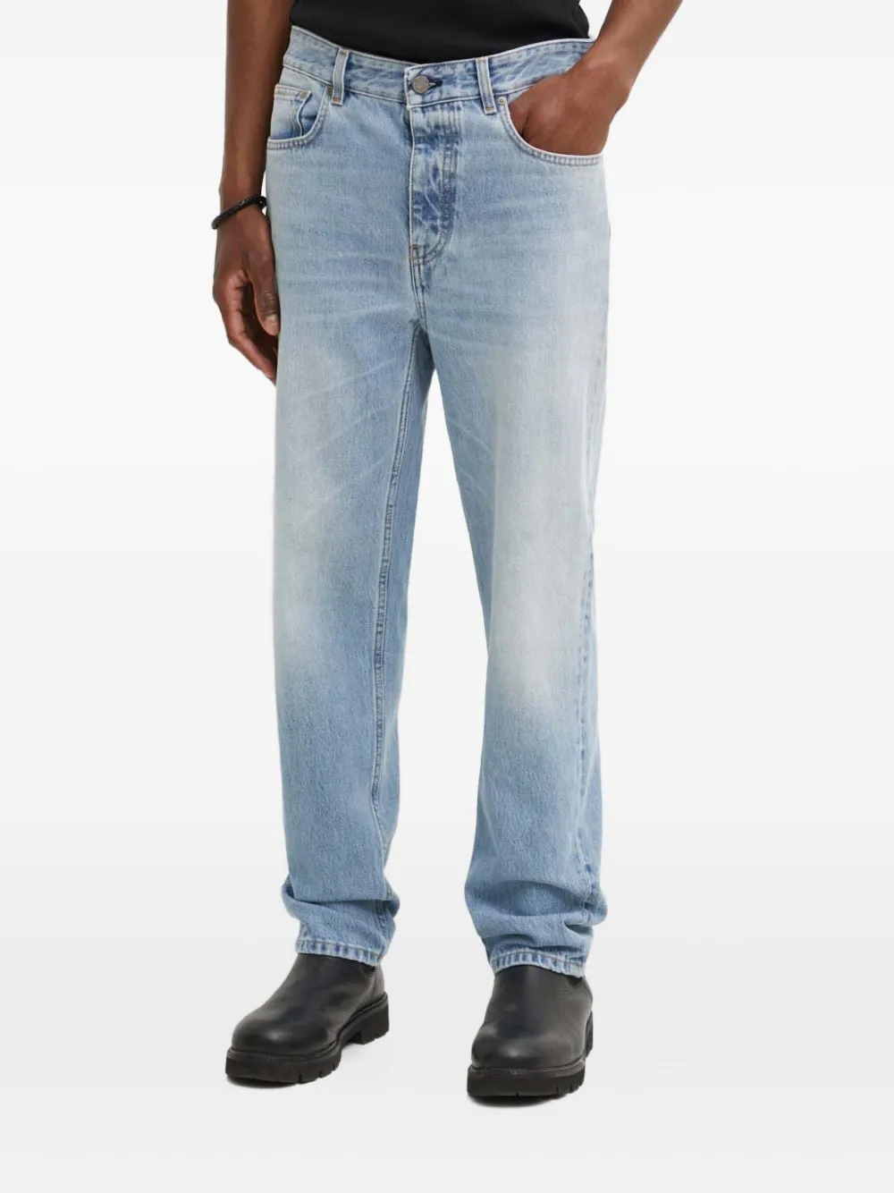 Джинсы из денима с карманом на пуговице Won Hundred, синий
Джинсы из денима с карманом на пуговице Won Hundred, синий