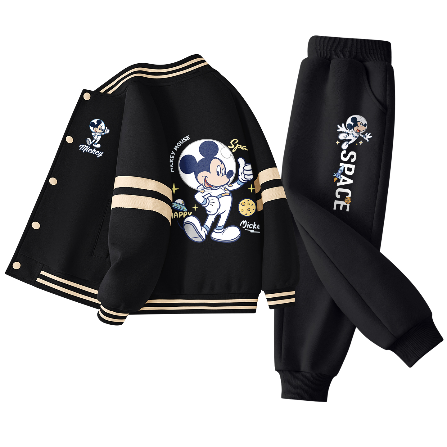 Детская повседневная спортивная одежда Disney, черный
Детская повседневная спортивная одежда Disney, черный