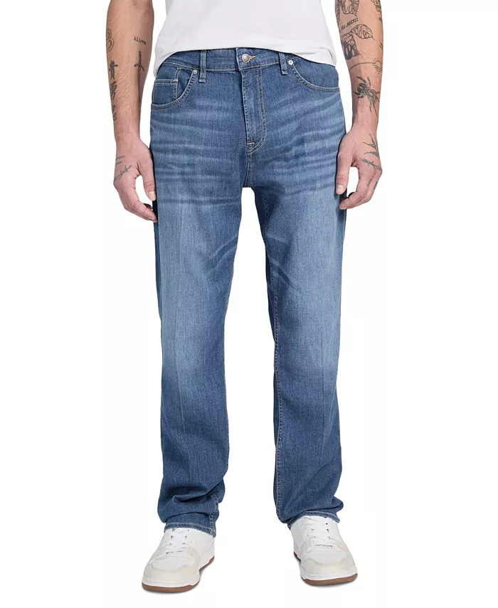 Мужские джинсы Rodeo Regular-Fit с эффектом стрейч GUESS, синий
Мужские джинсы Rodeo Regular-Fit с эффектом стрейч GUESS, синий