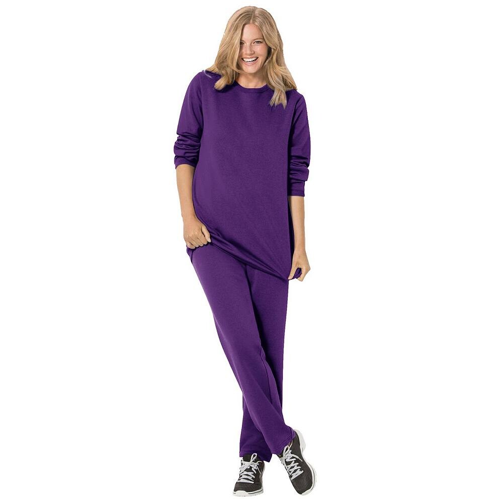 Женщина в женском флисовом свитшоте больших размеров Woman Within, цвет Radiant Purple
Женщина в женском флисовом свитшоте больших размеров Woman Within, цвет Radiant Purple