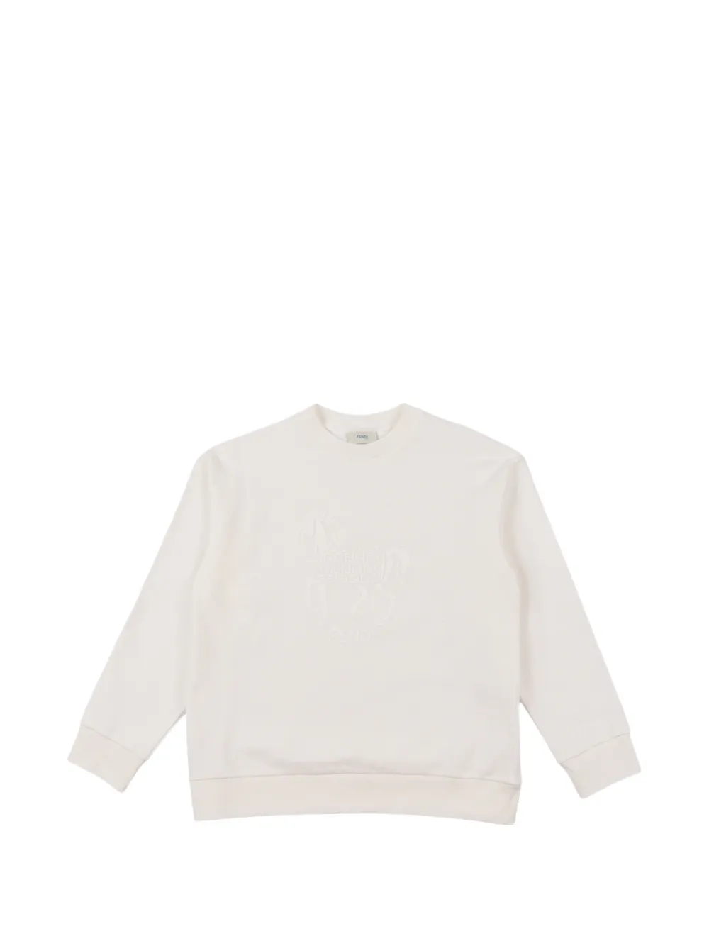 Свитшот с длинными рукавами Fendi Kids, белый
Свитшот с длинными рукавами Fendi Kids, белый